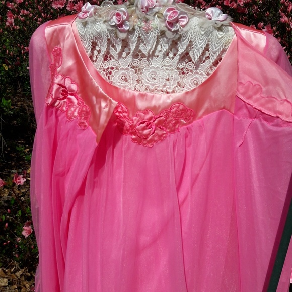 VTG"GOSSARD ARTEMIS" PEIGNOIR SET! MEDIUM - Picture 7 of 7